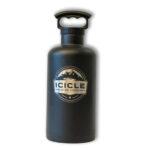 50/50 Black Stainless Growler 64oz