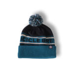 Black Pom Beanie