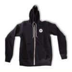 Zip Up Hop Hoodie – Black